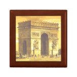 L'Arc de Triomphe, Paris 1840 Jewelry Box at Zazzle