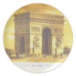 L'Arc de Triomphe, Paris 1840 Plates at Zazzle