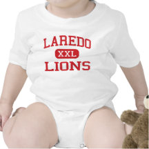 Laredo - Lions - Middle School - Aurora Colorado Baby Creeper