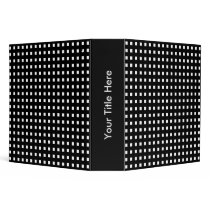 Large 2" Checkered Binder / Album