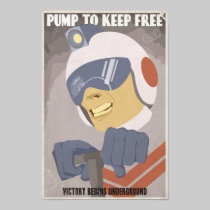 Large - Arcade game propaganda poster posters by stevethomas Large - Arcade game propaganda poster posters