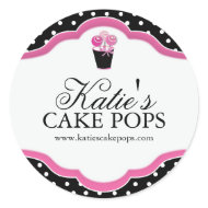 Large Bakery Packaging Stickers zazzle_sticker