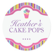 Large Bakery Packaging Stickers