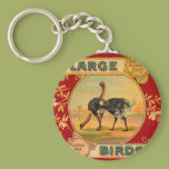 Large Birds Key Chain