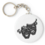 Large Black Masks Key Chain keychains