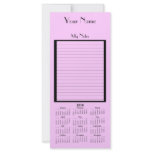 Large Book Marker Purple Iris rack cards