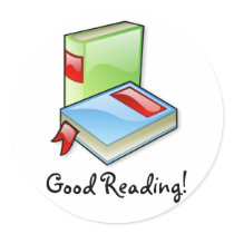 Large Books stickers by shopstew Large Books stickers