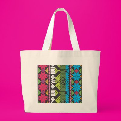 Large Bright and Floral Bags Zazzle_bag
