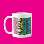 Large Bright and Floral Coffee Mug