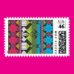 Large Bright and Floral Postage