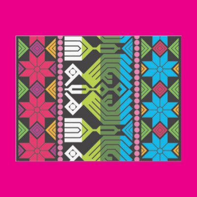Large Bright and Floral Post Cards Zazzle_postcard