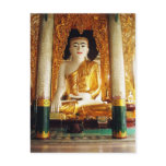 Large Buddha Statue Post Card Large Buddha Statue Post Card