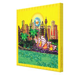 Large Canvas | Sydney Opera House (Yellow) Canvas Prints