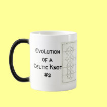 Large Celtic Evolution #2 mug