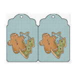 Large Christmas Cookie Tags Post Cards