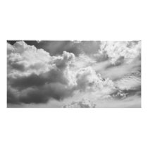 Large Cloud Formations Personalized Photo Card