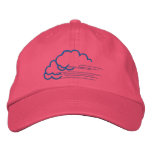Large Clouds Embroidered Baseball Cap