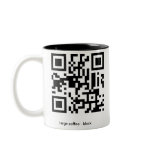 large-coffee-black, large coffee - black qr code mugs