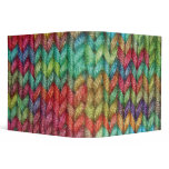Large Colorful Binder For the Knitter in Your Life