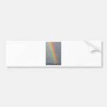 Large Colorful Rainbow to Communicate Bumper Sticker