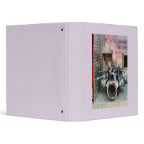 Large Fire Hose Nozzle Vinyl Binders