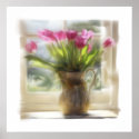 Large Floral Still Life on Canvas posters