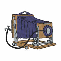 Large Format Camera embroidered shirts