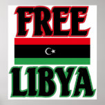 Large Free Libya Poster