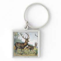 Large Game & Antlers Keychain