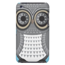Large Grey Owl iPod Touch Case