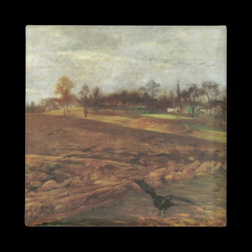 Large landscape Ravens by Lovis Corinth Refrigerator Magnet