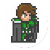 Large Leon Sprite Stickers