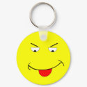Large lust smiley keychains by Cybermac Large lust smiley keychains