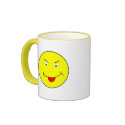 Large lust smiley mugs by Cybermac Large lust smiley mugs