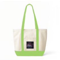 Large Magellanic Cloud - Galaxy and Stars Canvas Bags