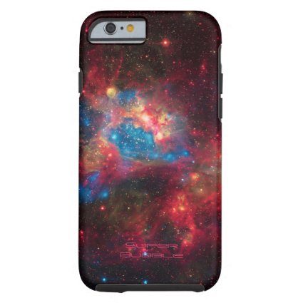 Large Magellanic Cloud Superbubble in nebula N44 Tough iPhone 6 Case
