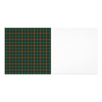 Large Manitoba tartan Photo Card