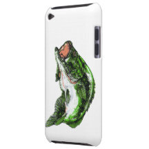Large mouth Bass iPod Touch Cover