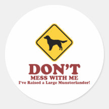 Large Munsterlander Stickers