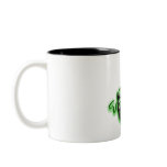 Large Neon Green Masks Mug