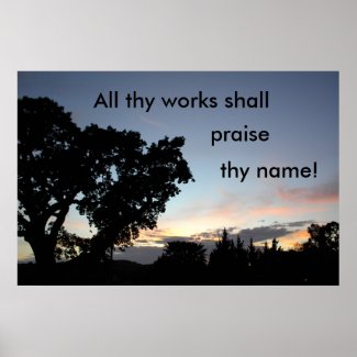 Praise Poster