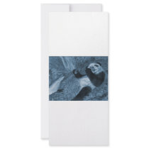 Large Panda Play Blue Hue rack cards by WeddingWorks Large Panda Play Blue Hue rack cards