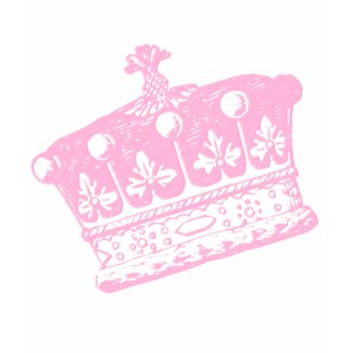 Large Pink Crown or Tiara shirt