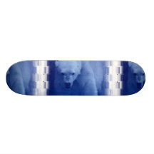 Large Polar Bear Skateboard
