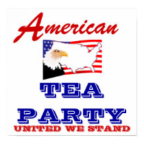Large Poster TEA PARTY!! posters by forbes1954 Large Poster TEA PARTY!! posters
