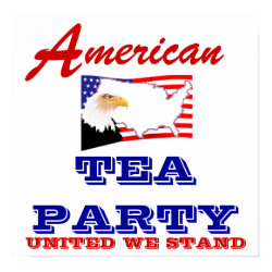 Large Poster TEA PARTY!! print