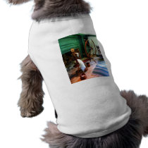 Large Spinning Wheel Doggie Tshirt