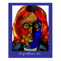 Large Stained Glass Poster by Sergio Solomon posters by Photos_by_Petra Large Stained Glass Poster by Sergio Solomon posters