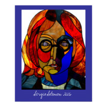 Large Stained Glass Poster by Sergio Solomon posters by Photos_by_Petra Large Stained Glass Poster by Sergio Solomon posters
