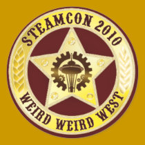 Large Steamcon 2010 Sticker